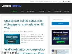 Sites similar to vietblogkiemtien.net
