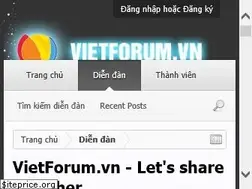 Sites similar to vietforum.vn