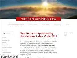 Sites similar to vietnam-business-law.info