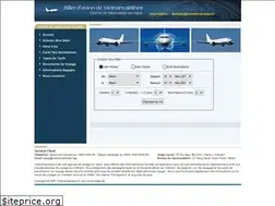 Sites similar to vietnamairline.fr