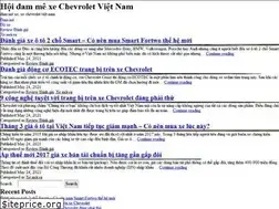Sites similar to vietnamchevrolet.net