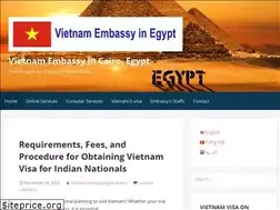 Sites similar to vietnamembassy-egypt.org