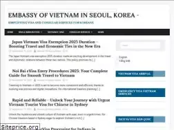 Sites similar to vietnamembassy-seoul.org