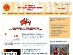 Sites similar to vietnamembassy.ca