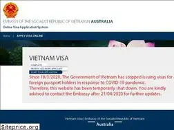 Sites similar to vietnamembassyvisa.org.au