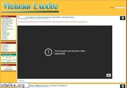 Sites similar to vietnamexodus.info