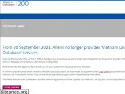 Sites similar to vietnamlaws.com