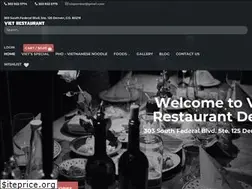 Sites similar to vietsrestaurant.com