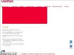 Sites similar to viettelbienhoa.com