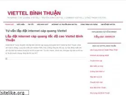 Sites similar to viettelbinhthuan.com