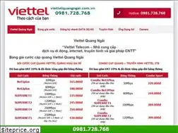 Sites similar to viettelquangngai.com.vn