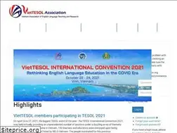 Sites similar to viettesol.org