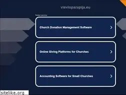 Sites similar to vievioparapija.eu