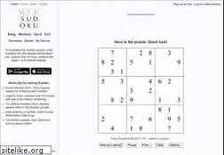 Sites similar to view.websudoku.com