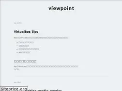 Sites similar to viewpoint-nk.github.io