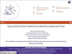 Sites similar to viewtohealth.com.au