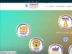 Sites similar to vignan.ac.in
