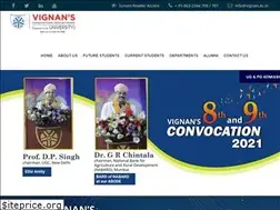 Sites similar to vignanuniversity.org