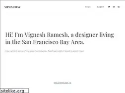 Sites similar to vigneshramesh.com