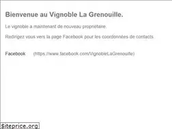 Sites similar to vignoblelagrenouille.com