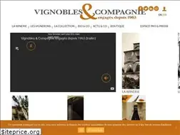 Sites similar to vignoblescompagnie.com