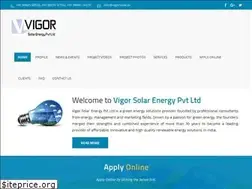Sites similar to vigorsolar.in