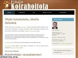 Sites similar to vihdinkoirahoitola.com