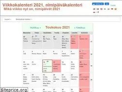Sites similar to viikko-kalenteri.com