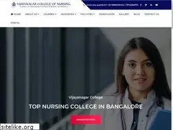Sites similar to vijayanagarcollegeofnursing.com