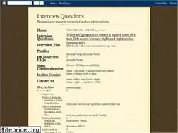 Sites similar to vijayinterviewquestions.blogspot.in