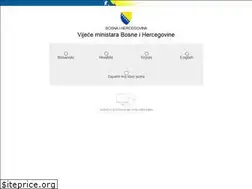 Sites similar to vijeceministara.gov.ba