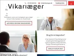 Sites similar to vikarlaeger.dk