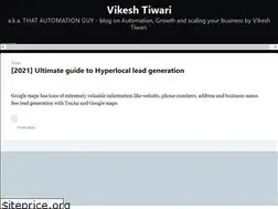 Sites similar to vikeshtiwari.com