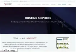 Sites similar to vikhost.com