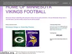 Sites similar to vikingsfootballhome.blogspot.com