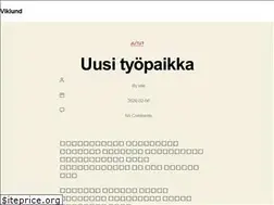 Sites similar to viklund.fi