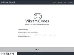 Sites similar to vikram.codes