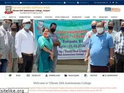 Sites similar to vikramdebcollege.ac.in