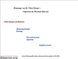 Sites similar to viktor-krieger.de