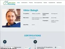 Sites similar to viktorbalogh.net