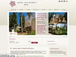 Sites similar to vila-ruzica.hr