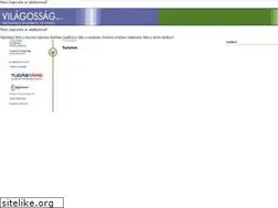 Sites similar to vilagossag.hu