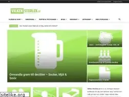 Sites similar to vilkenstorlek.se