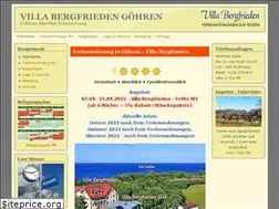 Sites similar to villa-bergfrieden-goehren.de