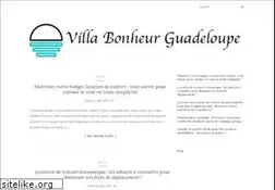 Sites similar to villa-bonheur-guadeloupe.com