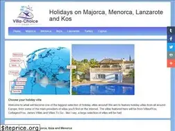 Sites similar to villa-choice.co.uk