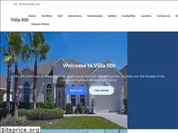 Sites similar to villa500.com