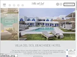 Sites similar to villadelsolmykonos.com