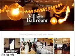 Sites similar to villageballroom.com