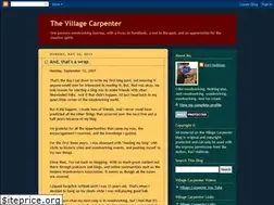 Sites similar to villagecarpenter.blogspot.com